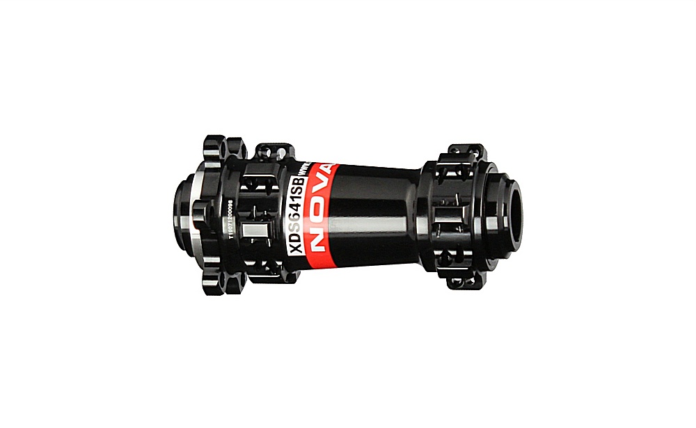 Vorderradnabe Novatec XDS641SB/A-15, schwarz, 28 Löcher