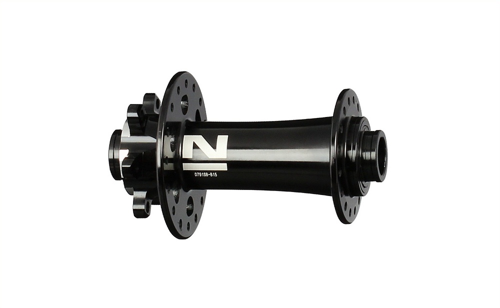 Vordere Scheibennaben Novatec D791SB-B15, schwarz, 32 Löcher