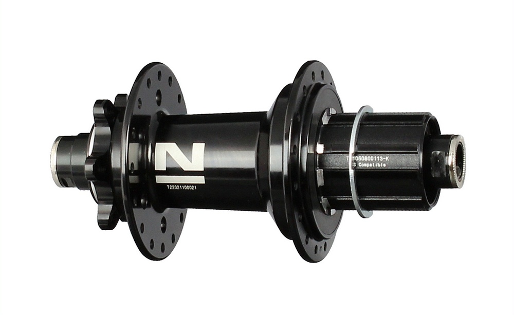 Hinterradnabe Novatec D902SB-B12-A4A-11S, schwarz, 32 Löcher