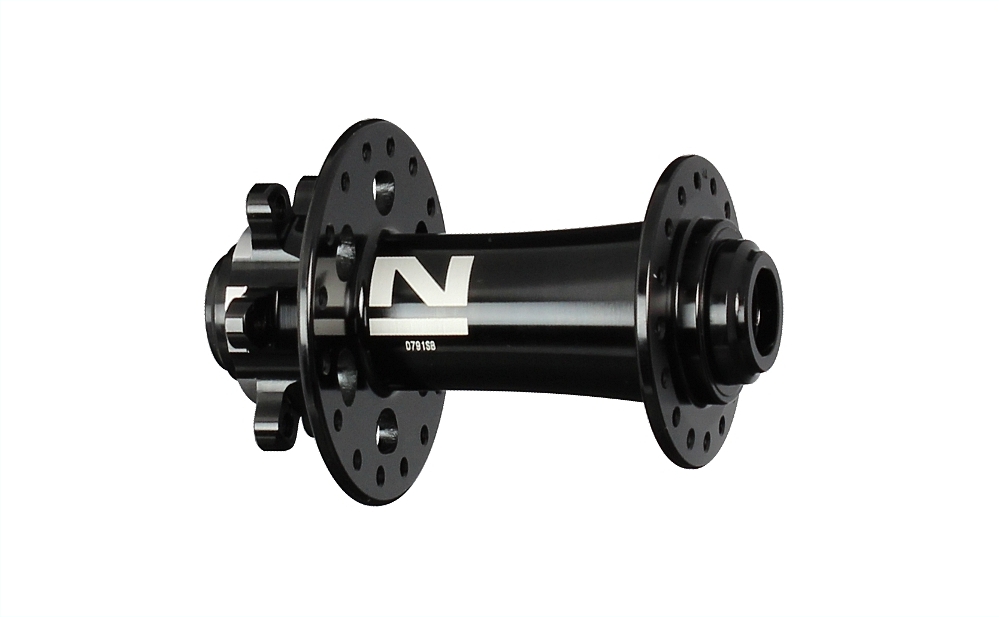 Vorderrad-Disknaben Novatec D791SB-15, schwarz, 32 Löcher