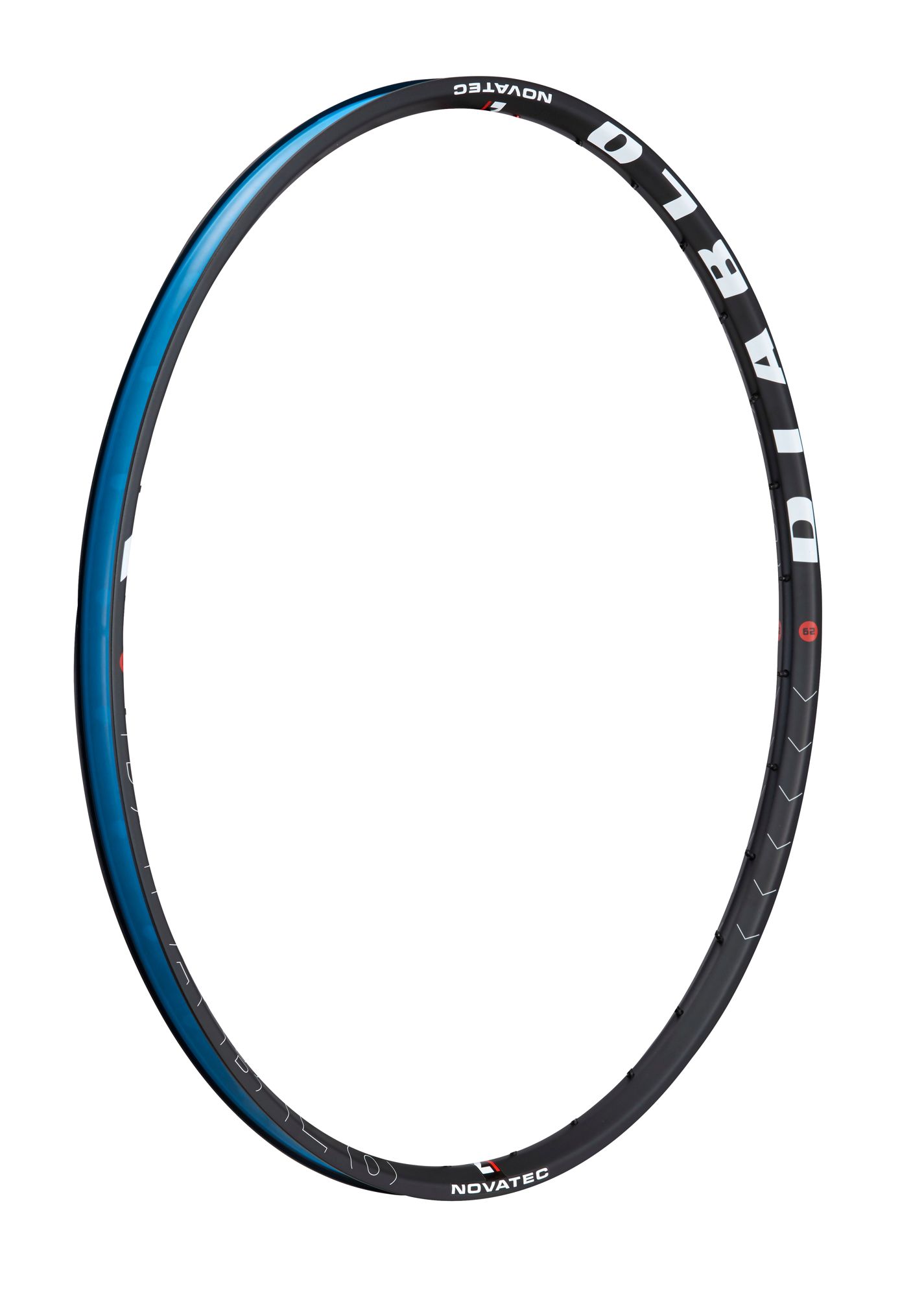 Felge Rim Diablo 29_U2.1 Vorne/Hinten 32H mit Diablo 29 Logo, ohne Felgenband