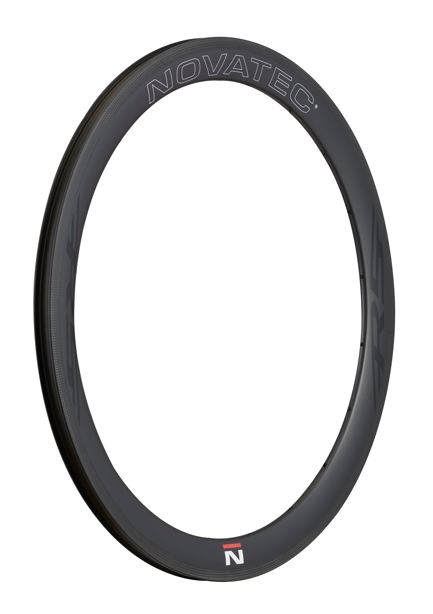 Felge, Carbon, 700C, 20H, R5 vorne, 50×18.3, Logo N15, 30% Matt Schwarz