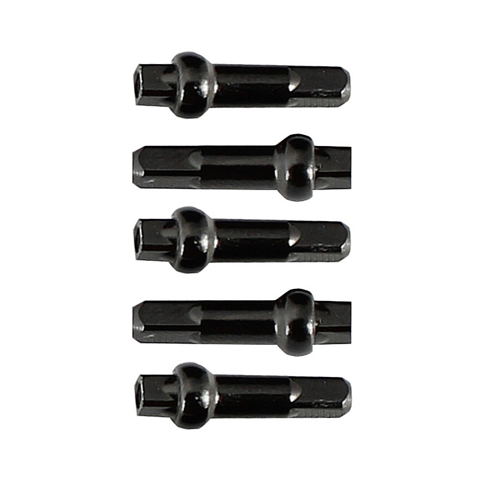 Nipple DSN 14G, 14,4mm, Legierung, Schwarz NSDSP-1440EDA