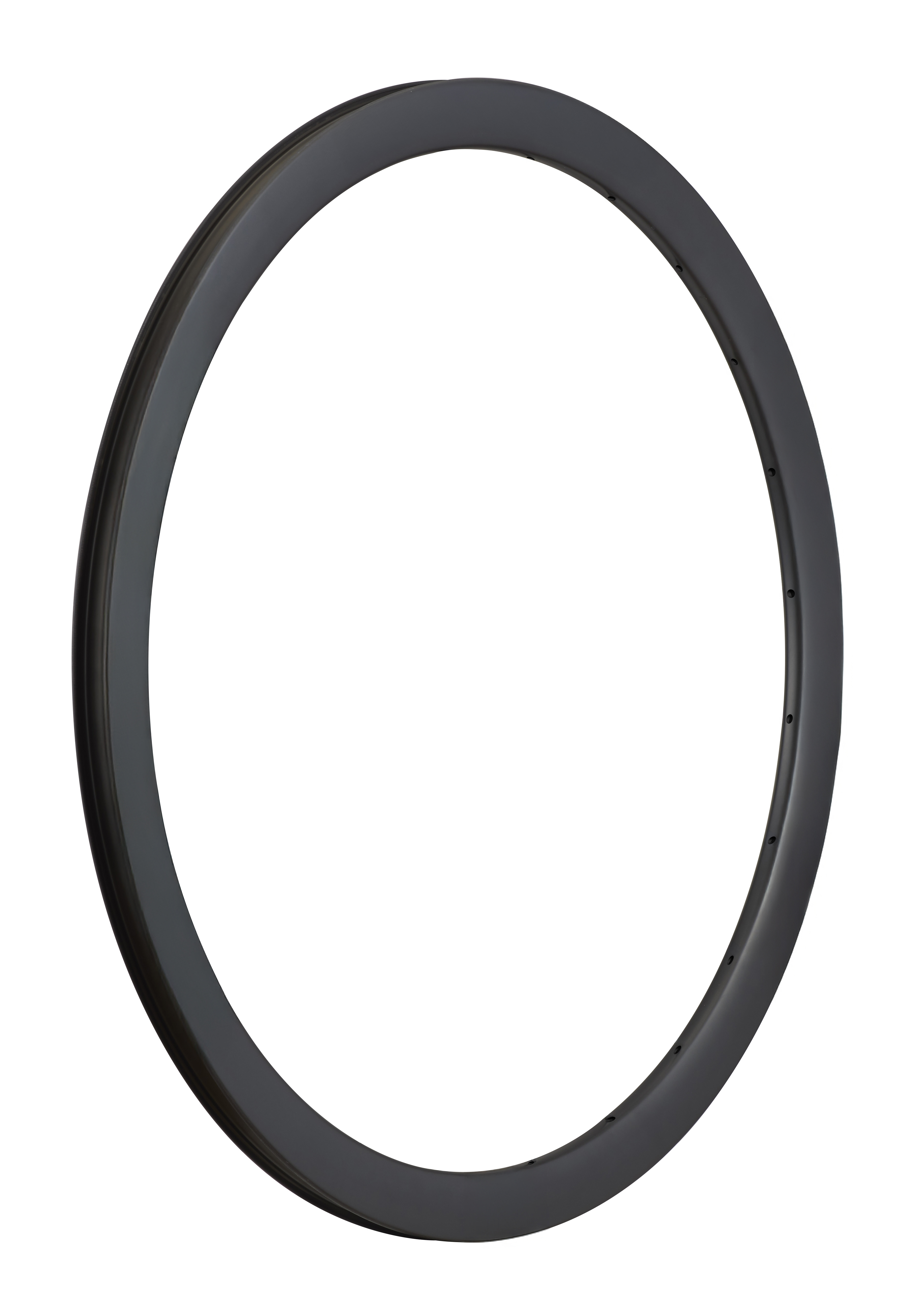 Felge, Carbon, 700C, 24H L12R12, R3-Disc hinten, 21×27.7×35, ohne Logo, 30% Matt Schwarz, OCR