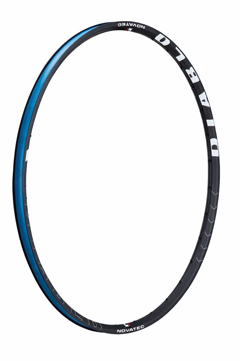Felge Diablo 27.5_U2.1 Vorne/Hinten 32H mit Diablo 27.5 Logo, ohne Felgenband