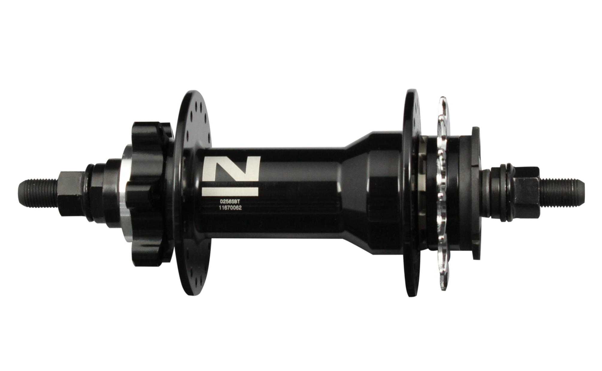 Hinterrad-Discosnabe Novatec D256SBT DIRT, schwarz, 36 Löcher